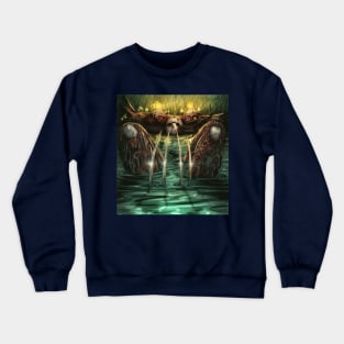 Surprise  hand. Crewneck Sweatshirt